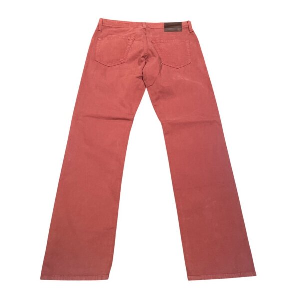 NWOT AG Adriano Goldschmied Men's 32x32 Graduate SUD Tailored Leg Pant Red - Picture 5 of 8